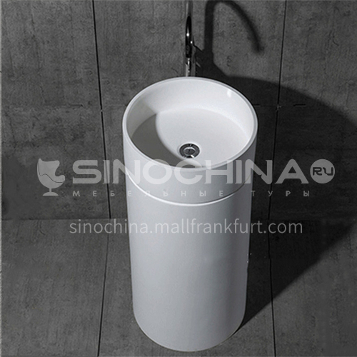 Artificial stone cylindrical basin DP630